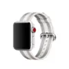 Ремешок Woven Nylon для Apple Watch 42/44mm, White Stripe