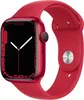Apple Watch series 7 45 мм корпус из алюминия цвета PRODUCT RED спортивный ремешок красного цвета