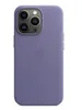 Кожаный чехол Leather Case MagSafe для iPhone 13 Pro, Wisteria