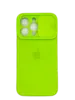 Чехол Silicone Case Sweep для iPhone 13 Pro, Green