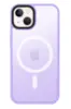 Чехол Magnetic Matte Transparent Case для iPhone 13 Pro, Lavender