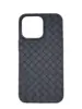 Плетеный силиконовый чехол для iPhone 13 Pro, Черный