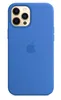 Чехол Silicone Case MagSafe для iPhone 12 Pro Max, Capri Blue
