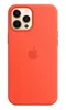 Чехол Silicone Case MagSafe для iPhone 12 Pro Max, Electric Orange