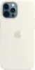 Чехол Silicone Case MagSafe для iPhone 12 Pro Max, White
