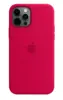 Чехол Silicone Case Simple для iPhone 12 Pro Max, Rose Red