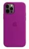 Чехол Silicone Case Simple для iPhone 12 Pro Max, Grape