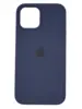 Чехол Silicone Case Simple 360 для iPhone 12 Pro Max, Dark Blue