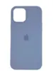Чехол Silicone Case Simple 360 для iPhone 12 Pro Max, Lavender Gray