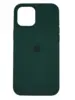 Чехол Silicone Case Simple 360 для iPhone 12 Pro Max, Atrovirens
