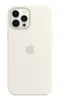 Чехол Silicone Case MagSafe Premium для iPhone 12 Pro Max, White
