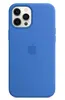 Чехол Silicone Case MagSafe Premium для iPhone 12 Pro Max, Capri Blue