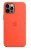 Чехол Silicone Case MagSafe Premium для iPhone 12 Pro Max, Electric Orange