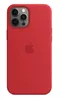 Чехол Silicone Case MagSafe Premium для iPhone 12 Pro Max, Red