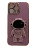 Чехол Volumetric Cosmonaut с подставкой для iPhone 12 Pro Max, Lilac
