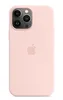 Чехол Silicone Case MagSafe Premium для iPhone 13 Pro Max, Chalk Pink