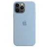 Чехол Silicone Case MagSafe Premium для iPhone 13 Pro Max, Blue Fog