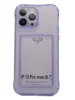 Чехол Card Pocket Case для iPhone 13 Pro Max Lilac