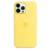 Чехол Silicone Case MagSafe Premium для iPhone 13 Pro Max, Lemon Zest