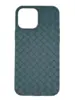 Плетеный силиконовый чехол для iPhone 13 Pro Max, Green