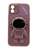 Чехол Volumetric Cosmonaut с подставкой для iPhone 12, Lilac