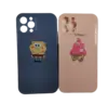 Чехол SpongeBob для iPhone 12 Pro глянцевый, SpongeBob / Patrick