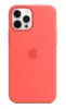 Чехол Silicone Case MagSafe для iPhone 12 / 12 Pro, Pink Citrus