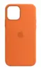 Чехол Silicone Case Simple для iPhone 12/12Pro, Papaya