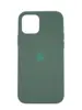 Чехол Silicone Case Simple 360 для iPhone 12/12Pro, Pine Green