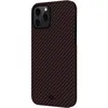Чехол PITAKA MagEZ Aramid Case для iPhone 12 Pro, Black / Red Twill (KI1203P)