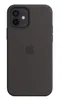 Чехол Silicone Case MagSafe Premium для iPhone 12/12 Pro, Black