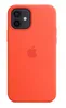 Чехол Silicone Case MagSafe Premium для iPhone 12/12 Pro, Electric Orange