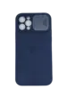 Чехол Silicone Case Sweep для iPhone 12 Pro, Dark Blue