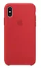Чехол Silicone Case для iPhone X/Xs, Red