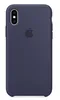 Чехол Silicone Case для iPhone X/Xs, Midnight Blue