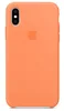 Чехол Silicone Case для iPhone X/Xs, Papaya