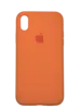 Чехол Silicone Case Simple 360 для iPhone X/XS, Papaya