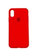 Чехол Silicone Case Simple 360 для iPhone X/Xs, Red
