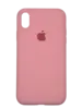 Чехол Silicone Case Simple 360 для iPhone X/XS, Light Pink