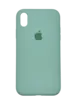 Чехол Silicone Case Simple 360 для iPhone X/Xs, Sea Blue