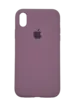 Чехол Silicone Case Simple 360 для iPhone X/Xs, Blackcurrant