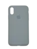 Чехол Silicone Case Simple 360 для iPhone X/Xs, Mist Blue