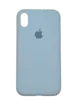 Чехол Silicone Case Simple 360 для iPhone X/Xs, Sky Blue