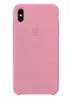 Чехол Silicone Case Simple для iPhone XS Max, Pink