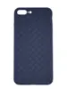 Плетеный силиконовый чехол для iPhone 7 Plus / 8 Plus, Blue