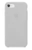 Чехол Silicone Case для iPhone 7/8/SE, White Grey