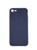 Плетеный силиконовый чехол для iPhone 7/8/SE, Blue