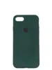 Чехол Silicone Case Simple 360 для iPhone 7/8/SE, Atrovirens