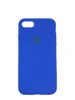 Чехол Silicone Case Simple 360 для iPhone 7/8/SE, Shiny Blue