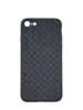 Плетеный силиконовый чехол для iPhone 7/8/SE, Black